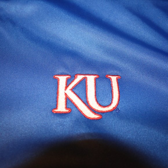Kansas Jayhawks Men's Adidas Track Jacket - Picture 6 of 7